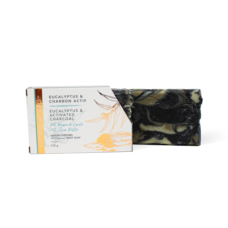 Driftwood Eucalyptus & Activated Charcoal Soap