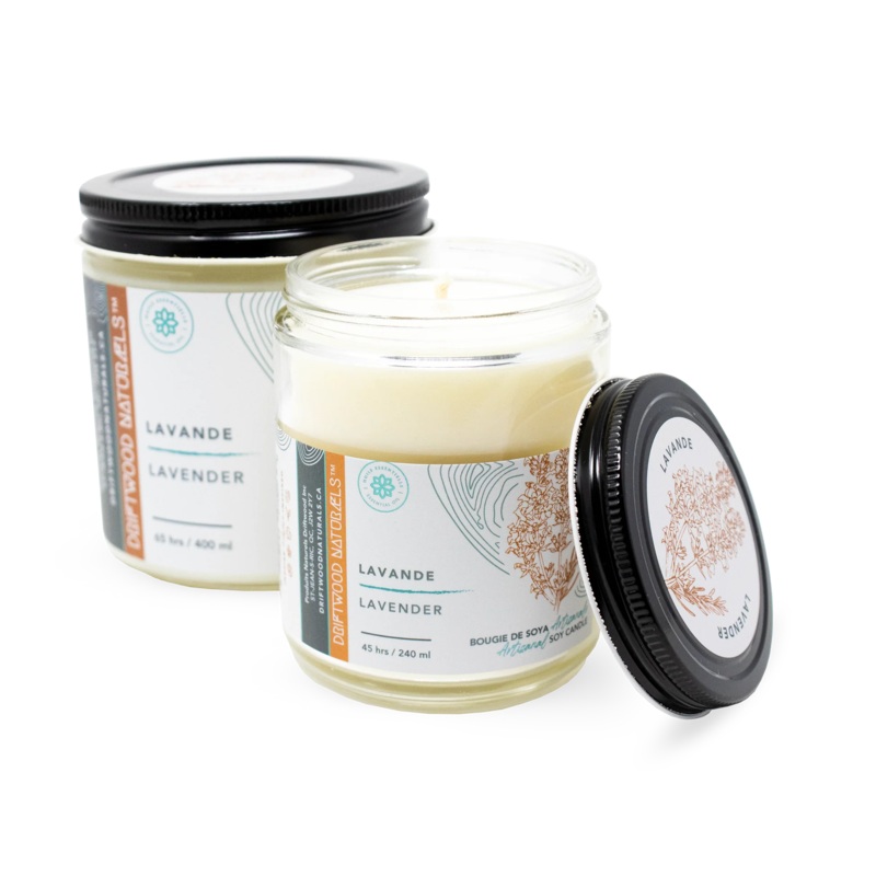 Driftwood Lavender Candle