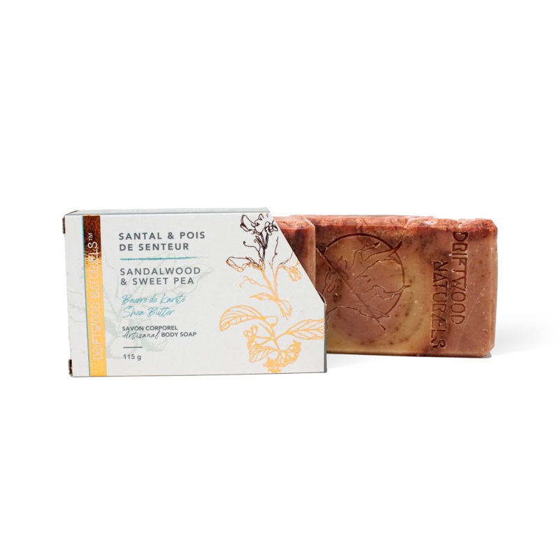 Driftwood Sandalwood & Sweet Pea Soap
