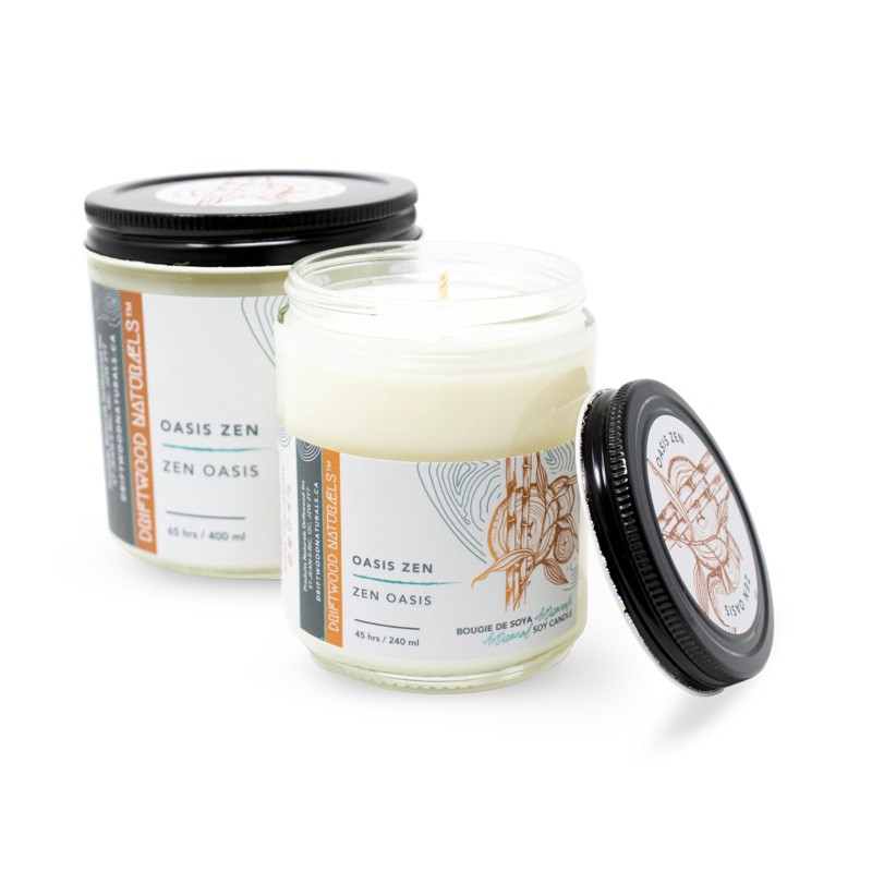 Driftwood Zen Oasis Candle