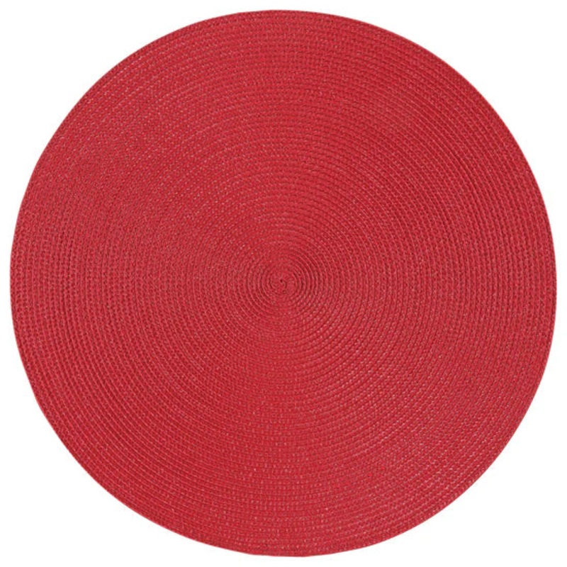 Round Disko Placemat - Chili