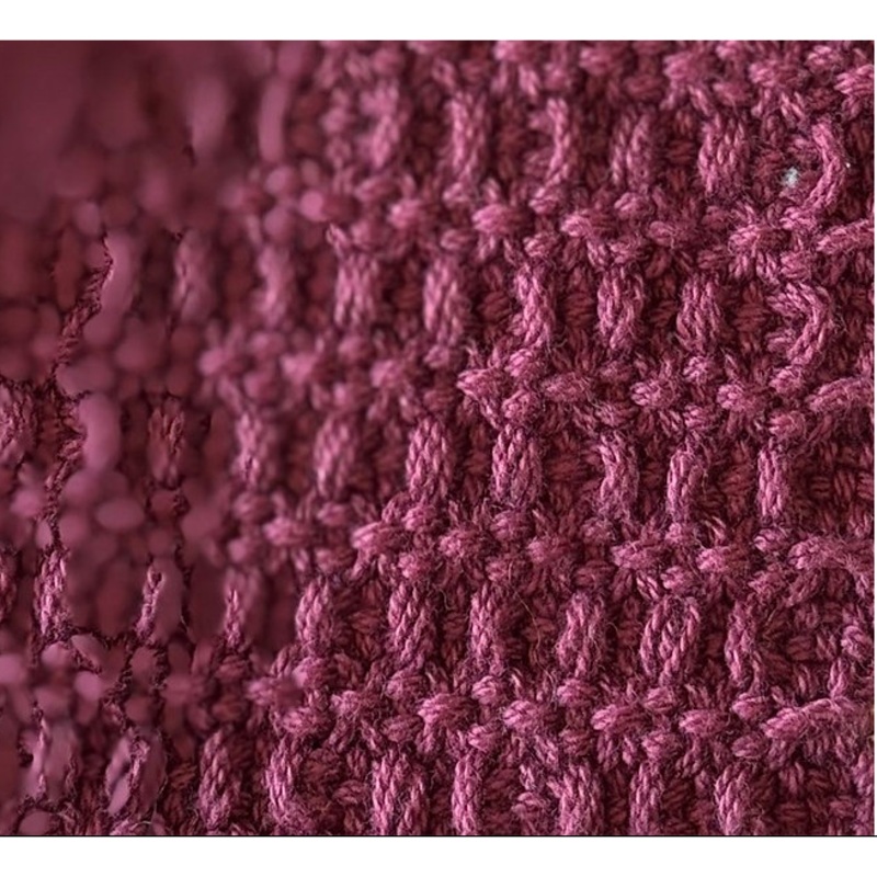 SD Knit Cloth - Burgundy