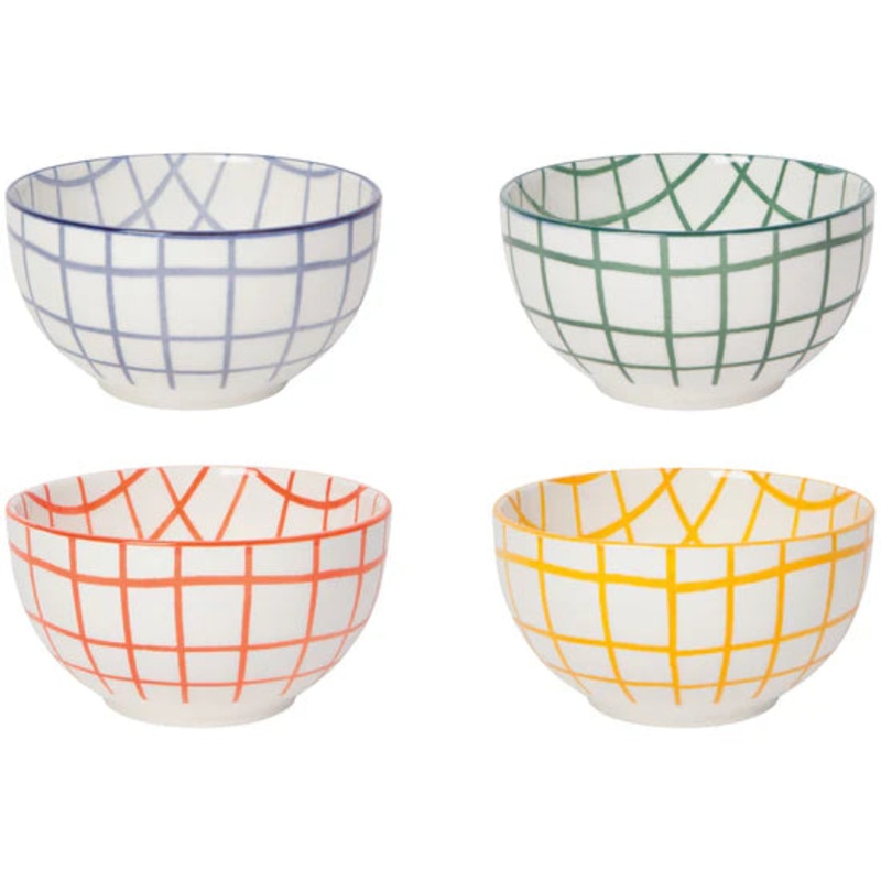 Wobbly Check Bowl - Assorted