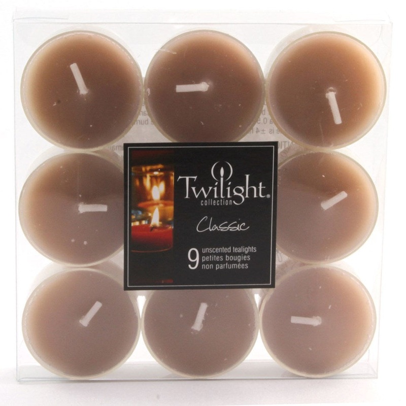 Caramel Coloured Tealights