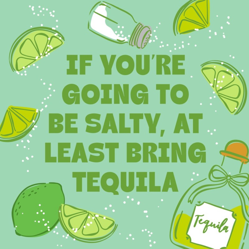 Paper Cocktail Napkins - Salty