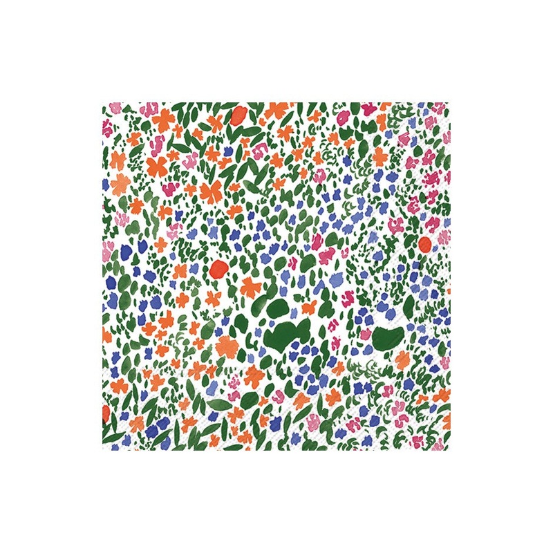 Ranta Green Paper Napkins - Cocktail