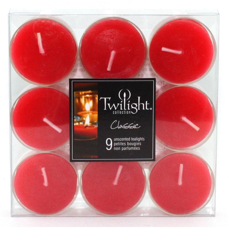 Red Coloured Tealights