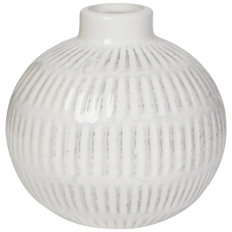 Ceramic Bud Vase - Pearl