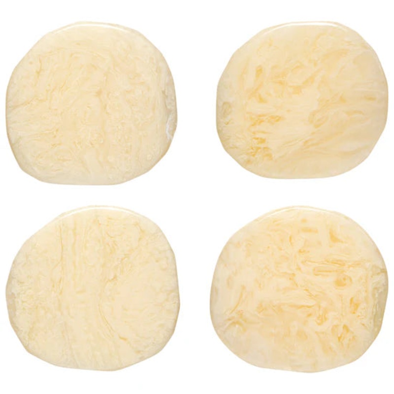 Coaster Set - Ivory