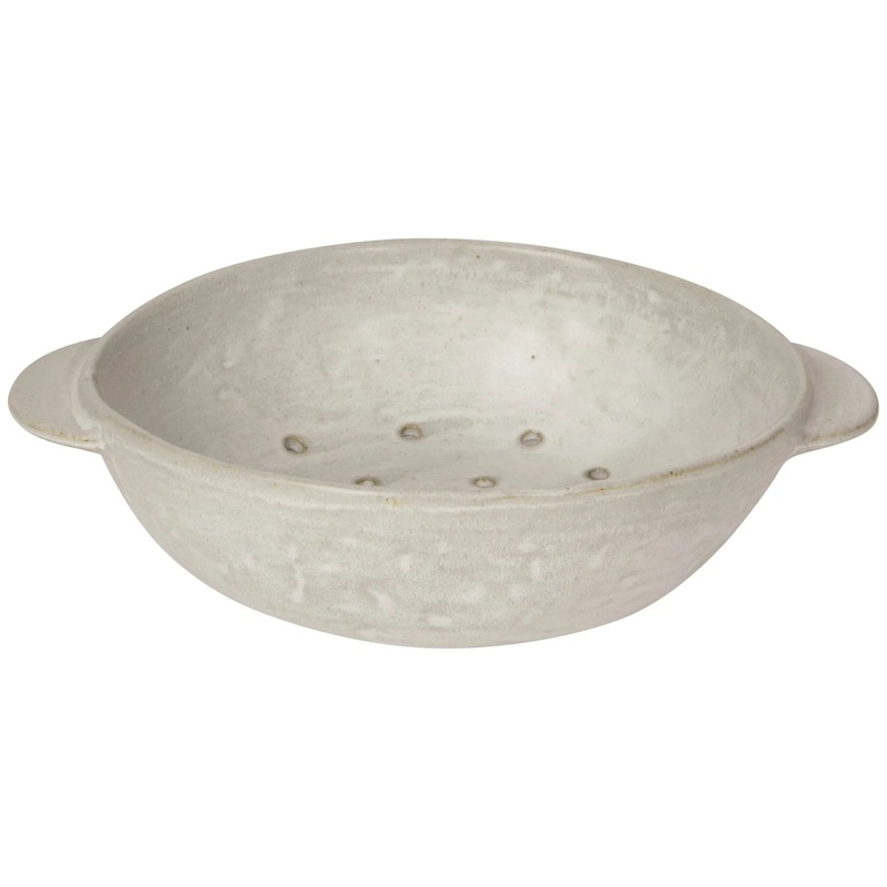 Fruit Bowl - Ivory Stoneware