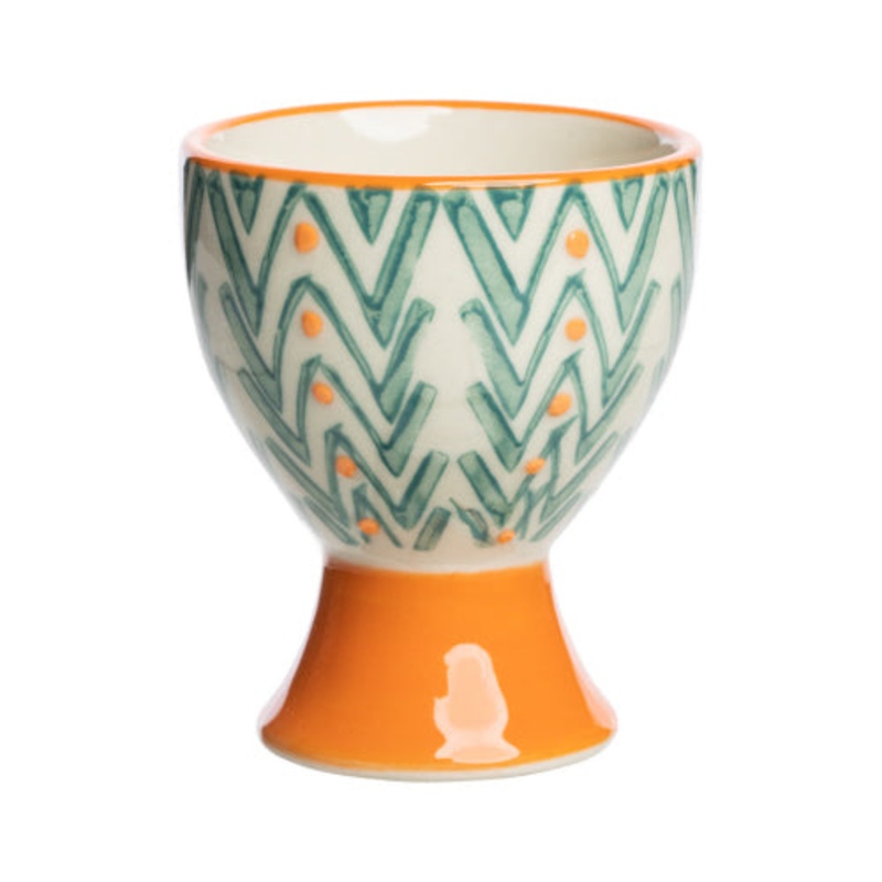 Green & Orange Egg Cup