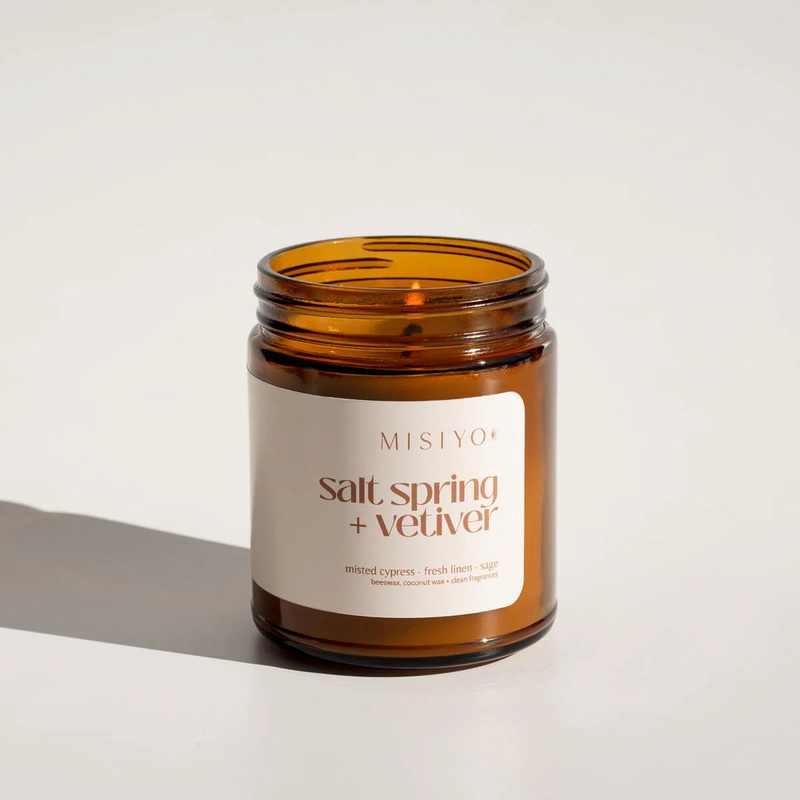 Misiyo Candle - Salt Spring + Vetiver