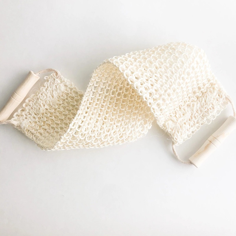 Natural Sisal Back & Body Scrubber