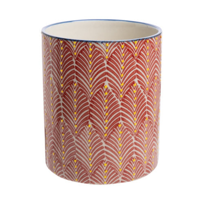 Painted Utensil Holder
