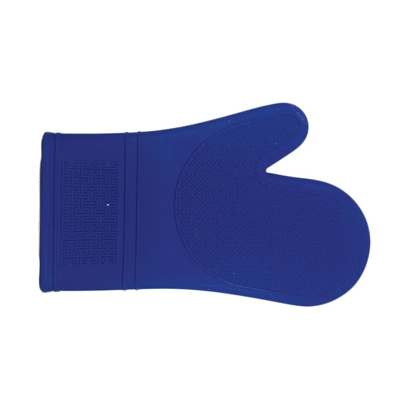 Silicone Oven Mitts - Indigo