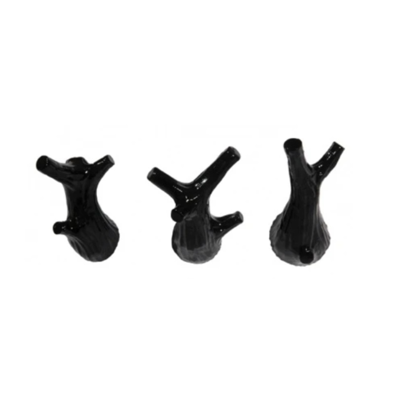 3 Little Twigs Mini Hook Set of 3 - Black