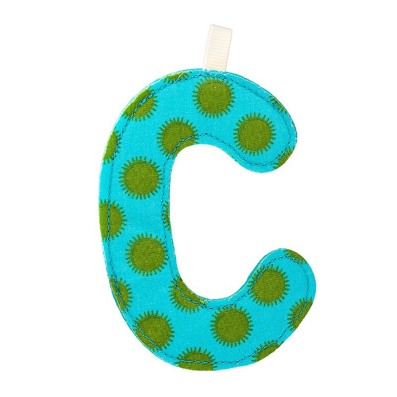 Fabric Letter - C