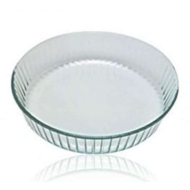 Pyrex Fluted Deep Flan/Quiche Dish - 26cm