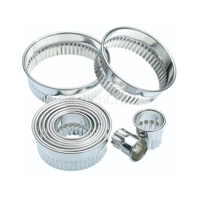 KitchenCraft Assorted Fluted Cutters