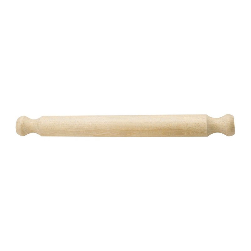 KitchenCraft Beech Wood Solid Rolling Pin