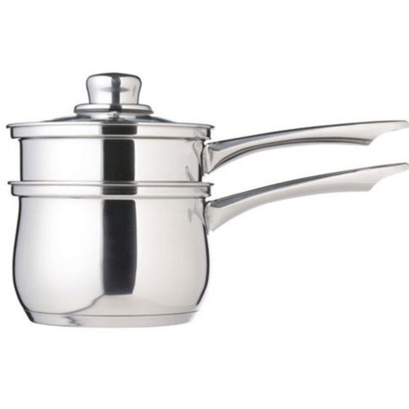 KitchenCraft Stainless Steel Porringer - 16cm