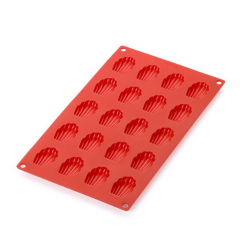 Lekue Gourmet 20 Cav Mini Madeleines Mould - Red
