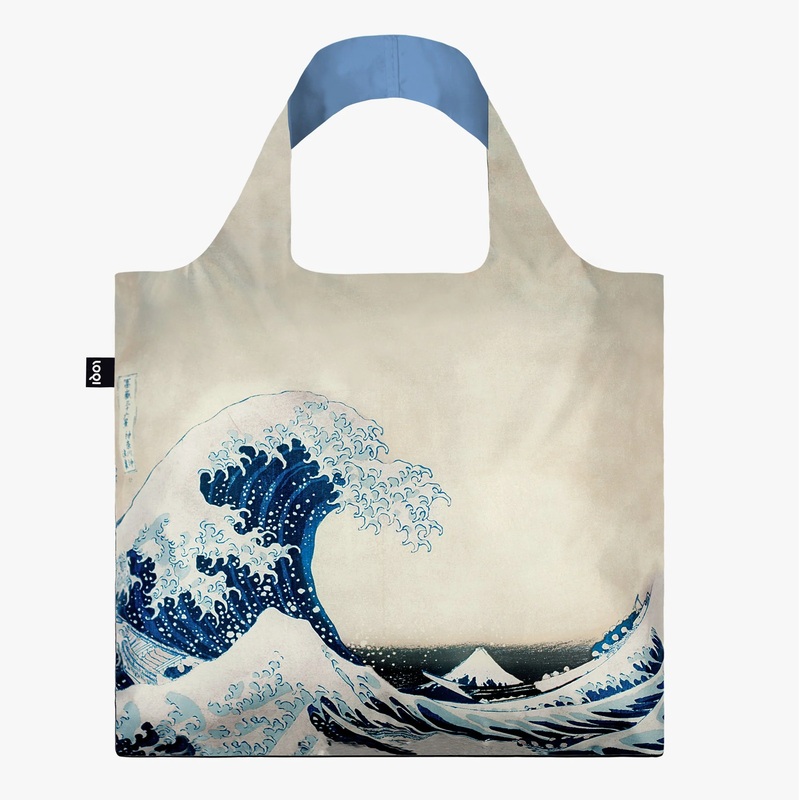 LOQI Katsushika Hokusai The Great Wave Recycled Bag
