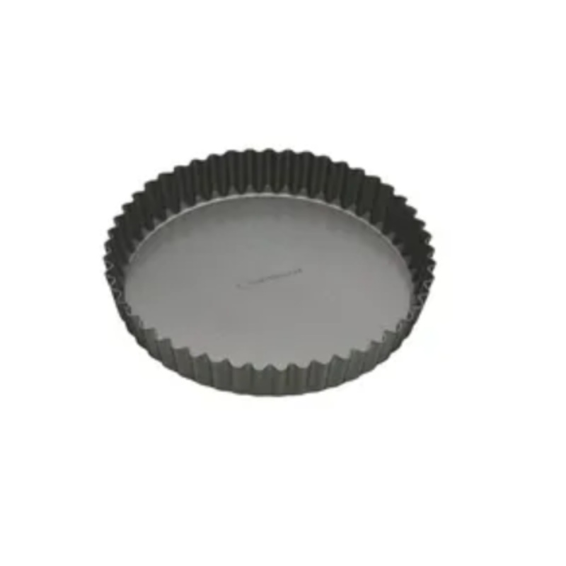 MasterClass Non-Stick Fluted Loose Base Quiche Tin - 12"