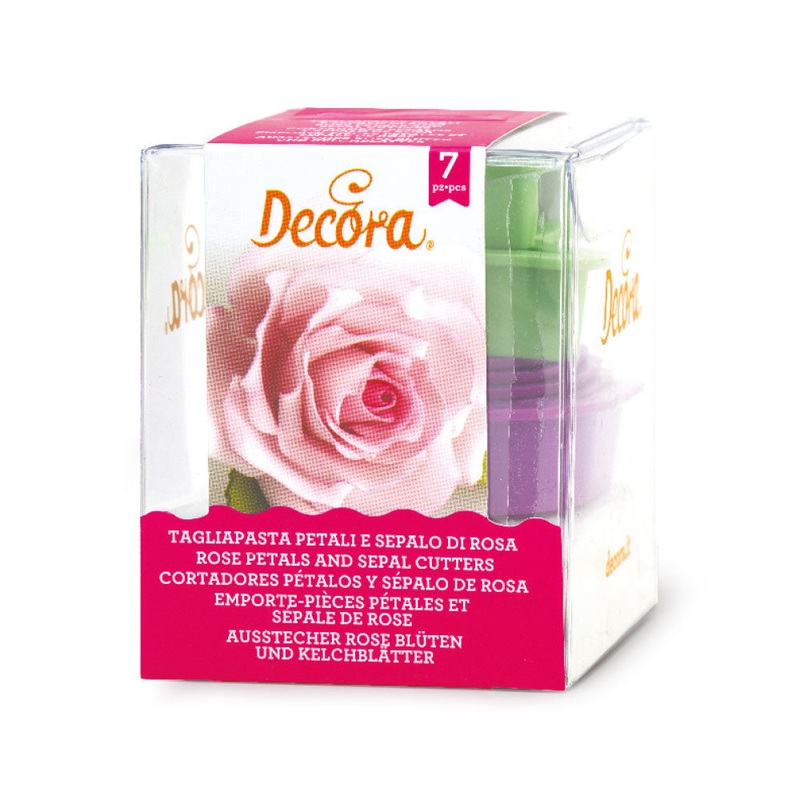 Decora Cookie Cutter Set - Rose