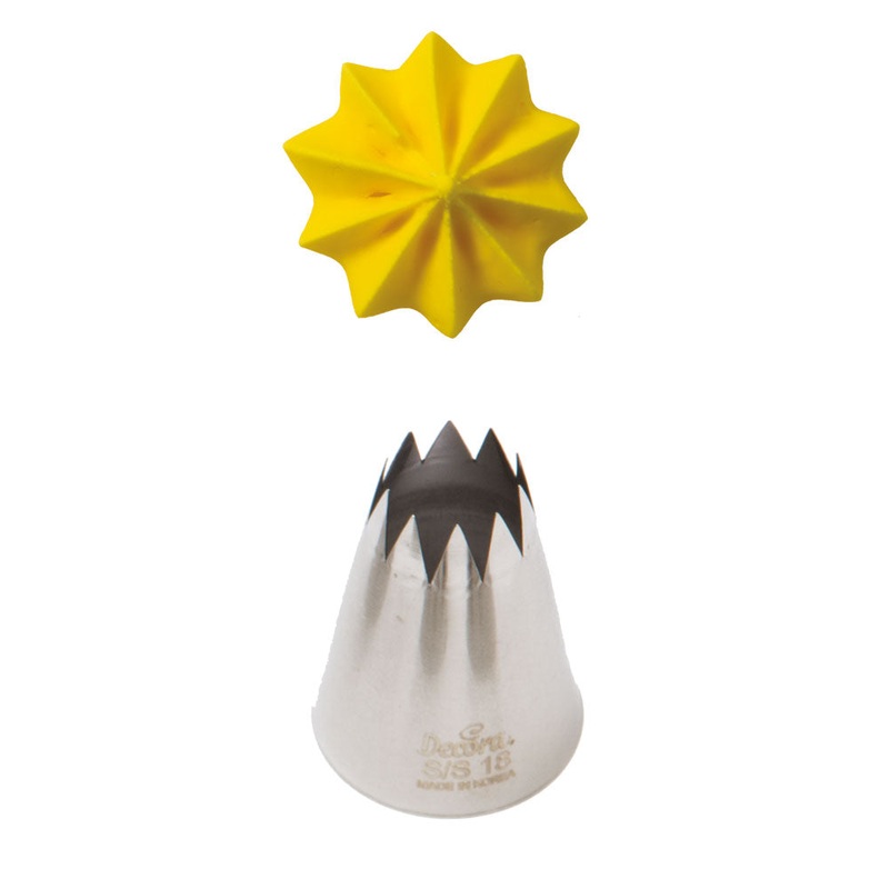 Decora Star Nozzle - No 18