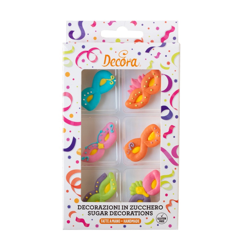 Decora Sugar Decorations - Masks