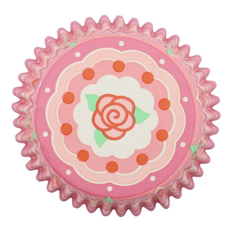 PME Cupcake Cases Foil Lined - Roses