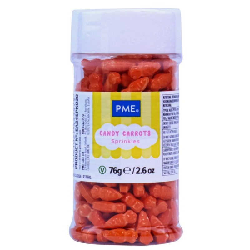 PME Sprinkles, Candy Carrots
