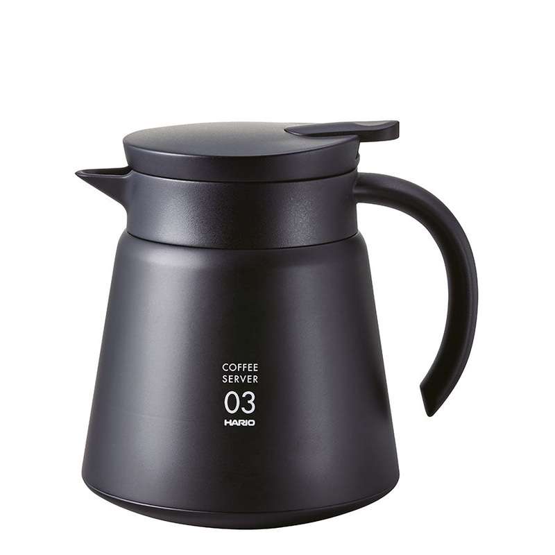 V60 Heat - Retaining Stainless Server Jug 800 - Black