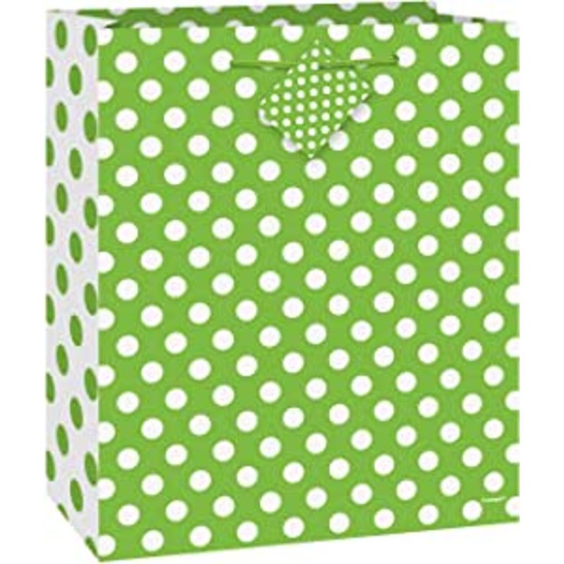 Green Dot Gift Bag