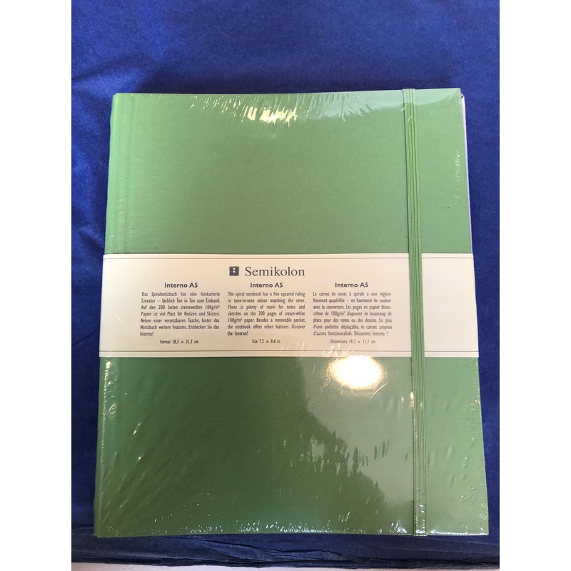 Interno A5 Notebook - Lime