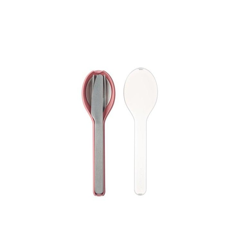 Mepal Ellipse Cutlery Set - Nordic Pink