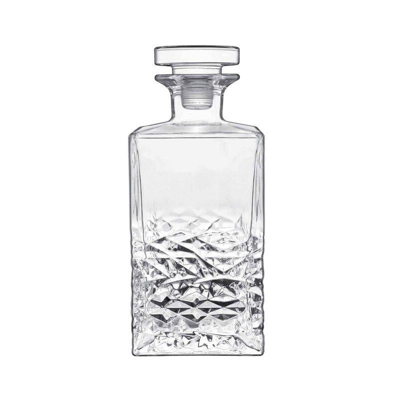 Mixology Textures Glass Decanter