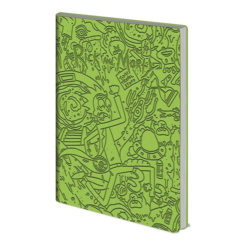 Rick and Morty Notebook - Green