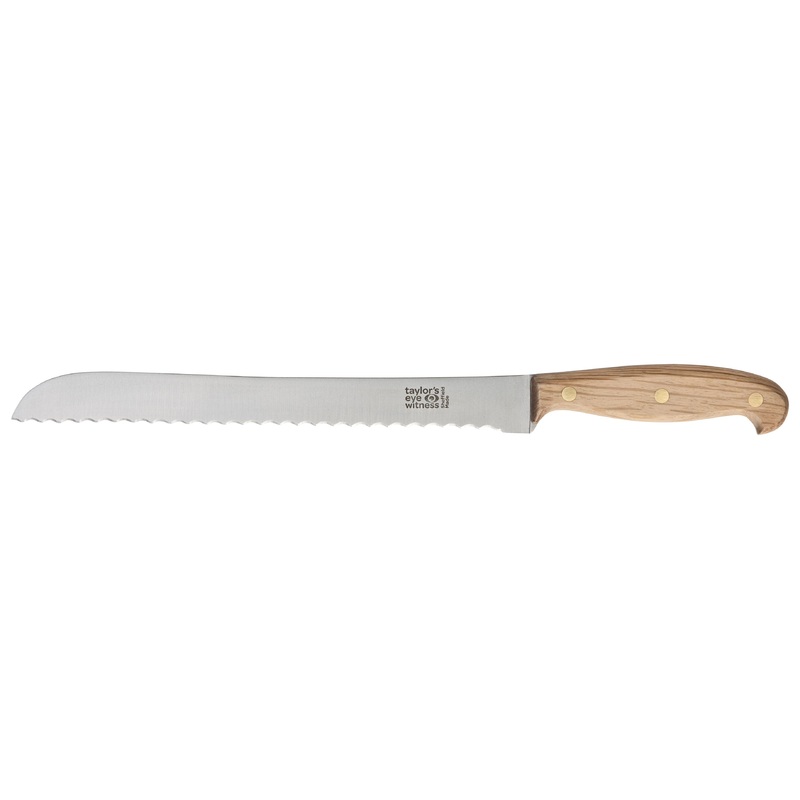 Taylor's Eye Witness Heritage - Bread Knife, Oak