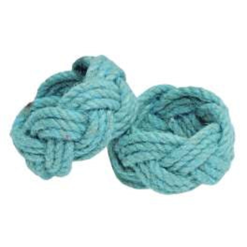 Rope Napkin Ring Set 4 - Green