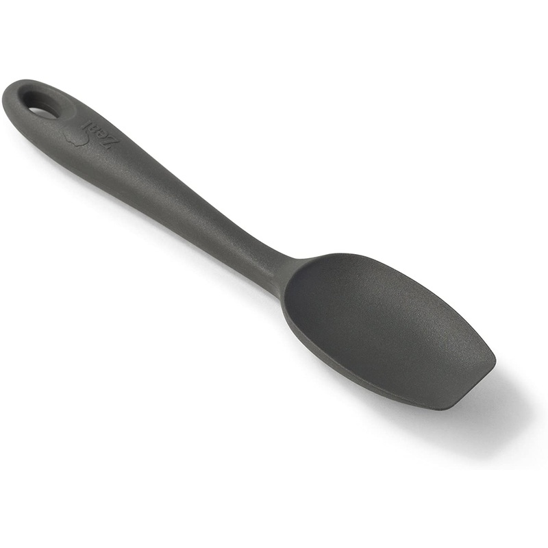 Zeal Small Silicone Spatula Spoon - Dark Grey