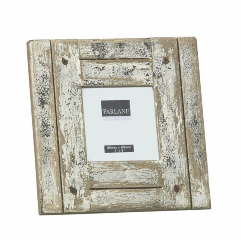 AHOY Photo Frame - Distressed White