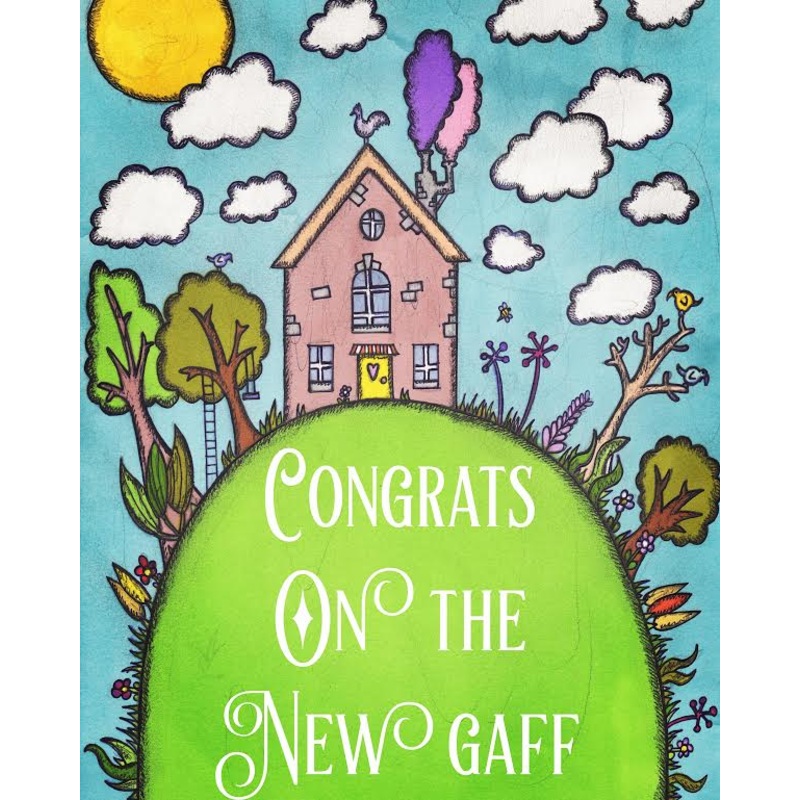 Congrats On The New Gaff Card