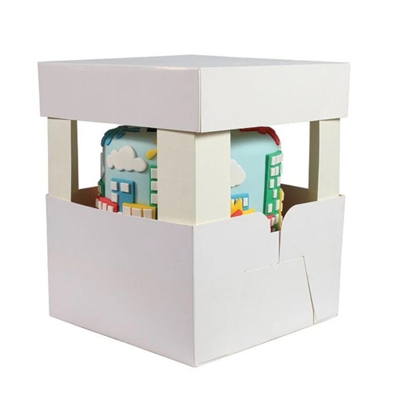 Culpitt Cake Box Extension Corner Cards - 12'