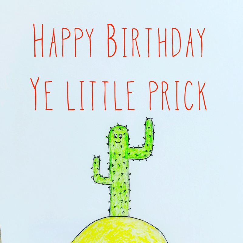 Little Prick Card
