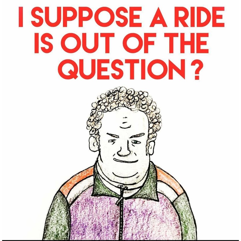 Ride Greeting Card