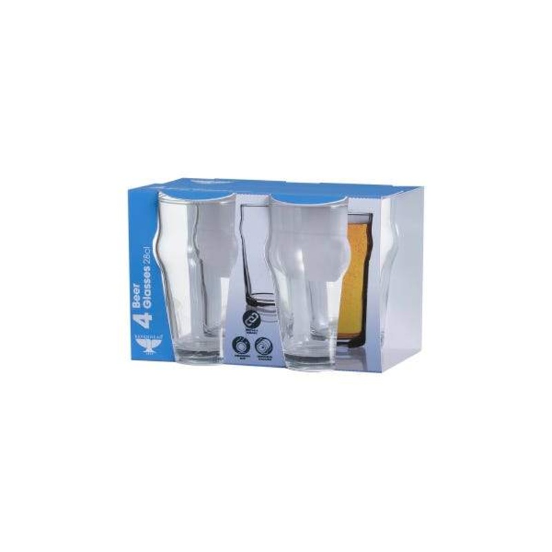 Ravenhead Essentials Set of 4 Nonik Glasses - 28cl