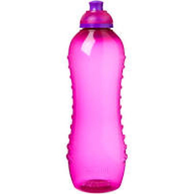 Sistema 620ml Squeeze Bottle - Pink