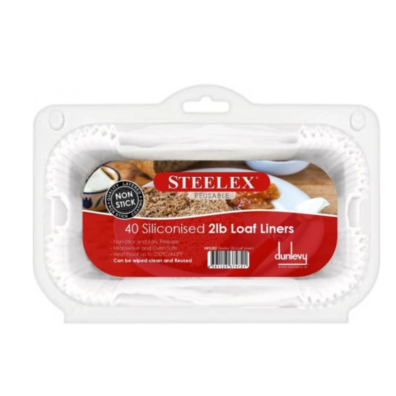 Steelex Loaf Liners - 2lb